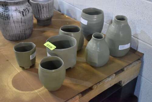 (7) - HIGH QUALITY CLAY POTTERY VASES