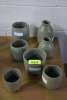 (7) - HIGH QUALITY CLAY POTTERY VASES - 2