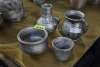 (4) - HIGH QUALITY CLAY POTTERY VASES - 2