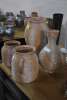 (4) - HIGH QUALITY CLAY POTTERY VASES - 3