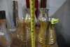 (2) - DECORATIVE GLASS VASES - 4