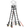 (1) SAFETY CAGE LADDER