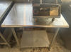 30" X 24" STAINLESS TABLE.