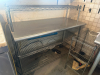 50" X 24" STAINLESS TABLE W/ WIRE RISER. - 3