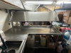 6' X 7' L SHAPED STAINLESS RIGHT SIDE SOIL TABLE W/ RISER SHELF AND SPRAY STATION. - 4