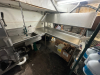 6' X 7' L SHAPED STAINLESS RIGHT SIDE SOIL TABLE W/ RISER SHELF AND SPRAY STATION. - 5