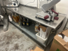 8' X 30" STAINLESS TABLE W/ 2" BACK SPLASH - 3