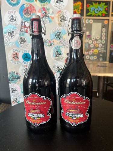 (2) 2006 CARDINALS WORLD SERIES COLLECTOR BOTTLES.