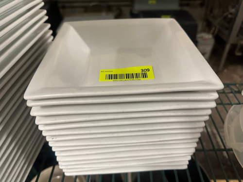 (15) 7" X 7" CHINA BOWLS