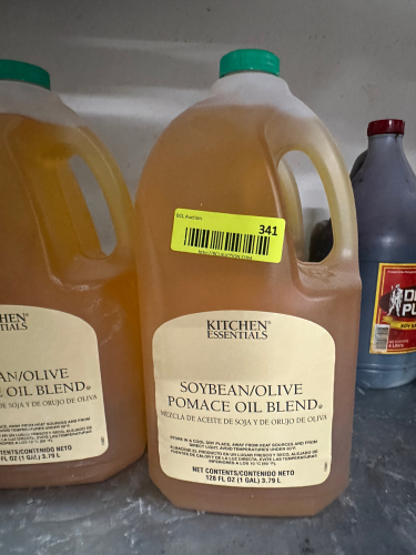 (3) GALLONS OF SOYBEAN / OLIVE OIL BLEND