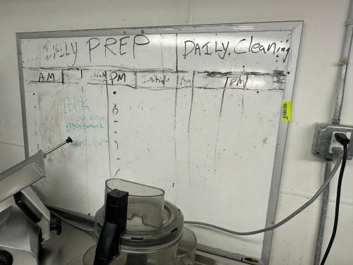 DRY ERASE BOARD