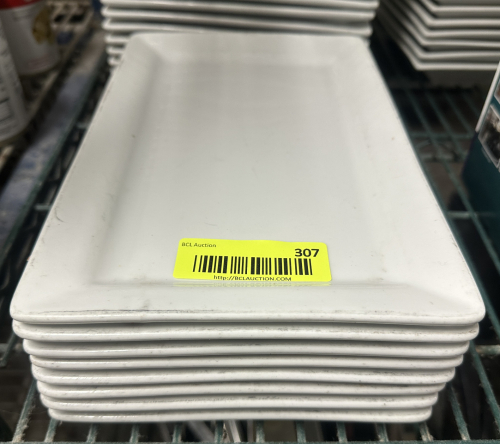 (8) 10" X 6" CHINA PLATES