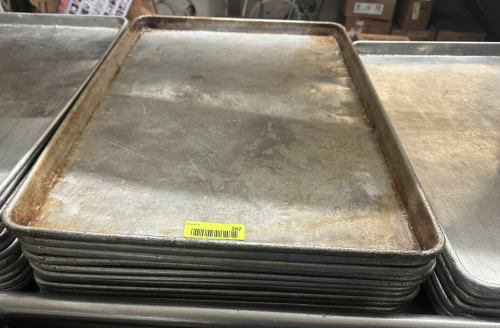 (12) FULL SIZE SHEET PANS