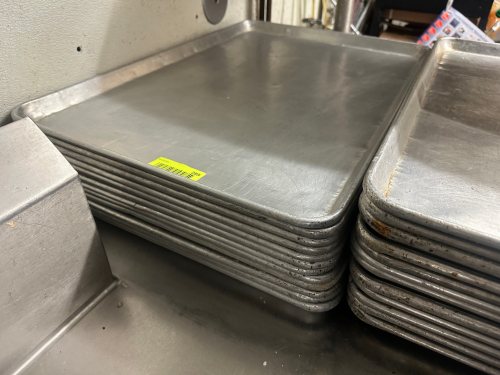(12) FULL SIZE SHEET PANS