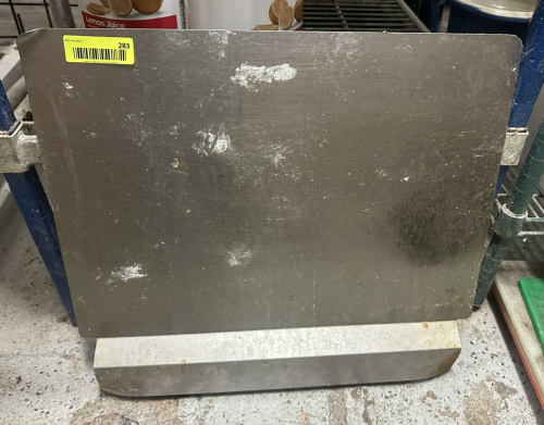 STAINLESS BACK PANEL FOR 80 LB. DEEP DRYER.
