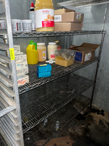 60" X 18" FOUR TIER WIRE RACK
