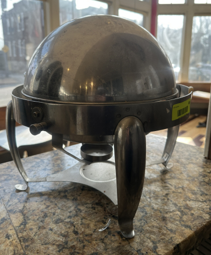 10" ROUND STAINLESS CHAFFER DISH