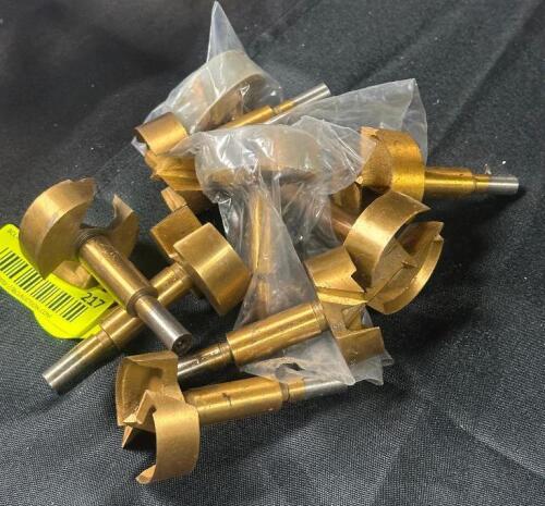 (8) FORSTNER-STYLE WOOD DRILL BITS