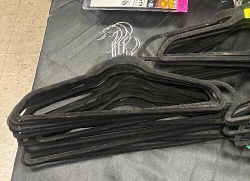 (20) FELT COVERED HANGERS