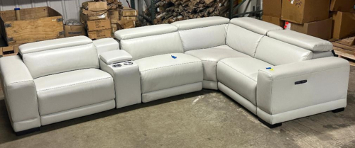 MACYS KROFTON 5 PIECE POWER RECLINING SECTIONAL