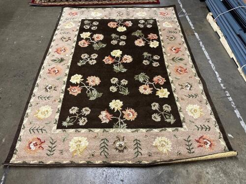 100" X 80" KASHAM 22997 RED AREA RUG