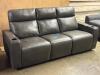 MACYS GREYMEL LEATHER POWER RECLINING SOFA W/WIRELESS CHARGER - 3