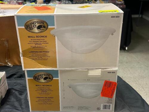 (2) HAMPTON BAY WALL SCONCES