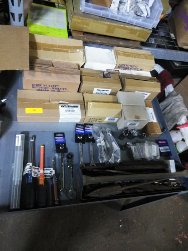 (1) TABLE OF MISC ITEMS