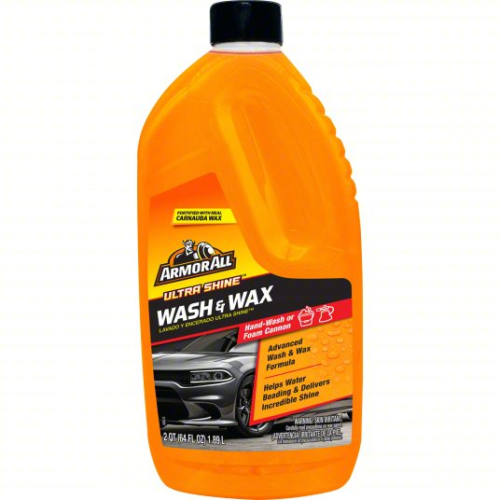 (1) VEHICLE WASH AND WAX