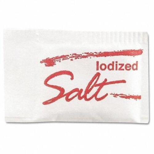 DESCRIPTION: (2) CASES OF (3000) SALT PACKETS BRAND/MODEL: DIAMOND CRYSTAL #1UCV8 RETAIL$: $35.00 EA SIZE: 0.75 G EA QTY: 2