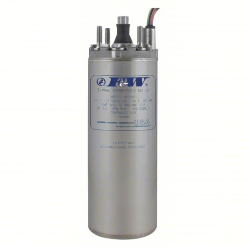 (1) DEEP WELL SUBMERSIBLE PUMP MOTOR