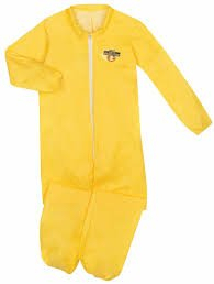 (5) COLLARD CHEMICAL RESISTANT COVERALLS