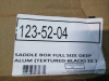 (1) CROSSOVER TRUCK BOX - 2