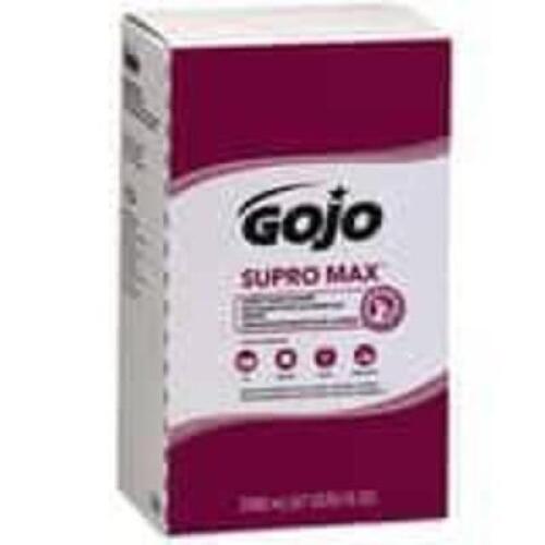 DESCRIPTION: (1) HAND CLEANER BRAND/MODEL: GOJO SUPRO MAX #G757202 INFORMATION: CHERRY RETAIL$: $25.00 SIZE: 5000 ML QTY: 1