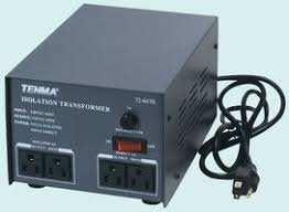 (1) ISOLATION TRANSFORMER