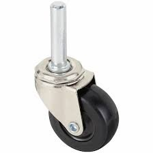 (1) CASE OF (36) STEM CASTER WHEELS