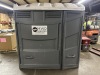 HANDICAP ACCESSIBLE PORTABLE RESTROOM / PORTA-POTTY WITH HEAVY-DUTY MOLDED PLASTIC CONSTRUCTION DESIGNED FOR DURABILITY AND EASY TRANSPORT. EXTRA-WIDE DOOR AND SPACIOUS INTERIOR PROVIDE WHEELCHAIR ACCESSIBILITY, FEATURING NON-SLIP FLOOR, INTERIOR HANDRAIL - 2