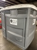 HANDICAP ACCESSIBLE PORTABLE RESTROOM / PORTA-POTTY WITH HEAVY-DUTY MOLDED PLASTIC CONSTRUCTION DESIGNED FOR DURABILITY AND EASY TRANSPORT. EXTRA-WIDE DOOR AND SPACIOUS INTERIOR PROVIDE WHEELCHAIR ACCESSIBILITY, FEATURING NON-SLIP FLOOR, INTERIOR HANDRAIL - 5