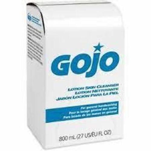 DESCRIPTION: (4) LOTION HAND SOAP REFILL BRAND/MODEL: GOJO #911212 INFORMATION: PINK RETAIL$: $20.00 EA SIZE: 800 ML QTY: 4