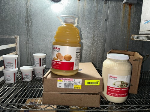 (1) LOT OF ASSORTED FOOD PRODUCT- SEE PHOTOS