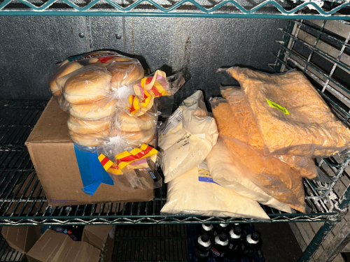 (1) LOT OF ASSORTED FOOD PRODUCT - ASSORTED CHEESES ( UNOPENED)