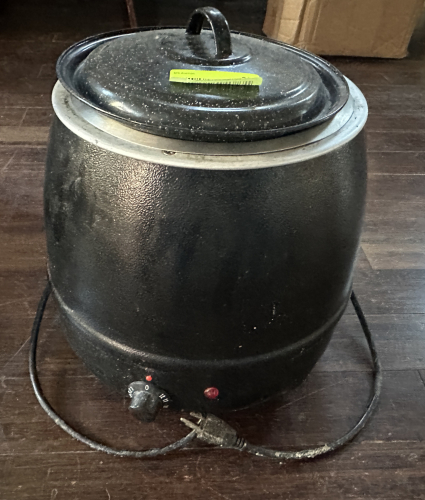 SOUP CROCK WARMER W/ LID
