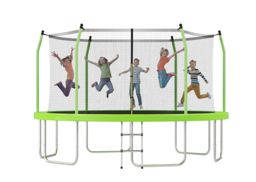 (1) TRAMPOLINE FOR KIDS & ADULTS W/ENCLOSURE