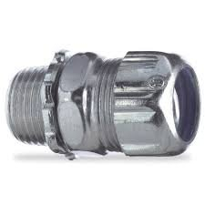 (1) BOX OF (50) LIQUID TIGHT FLEXIBLE METAL CONDUIT CONNECTOR
