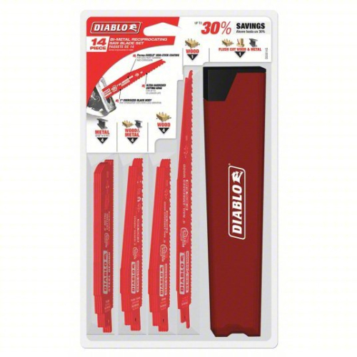 (5) RECIPROCATING SAW BLADE SET