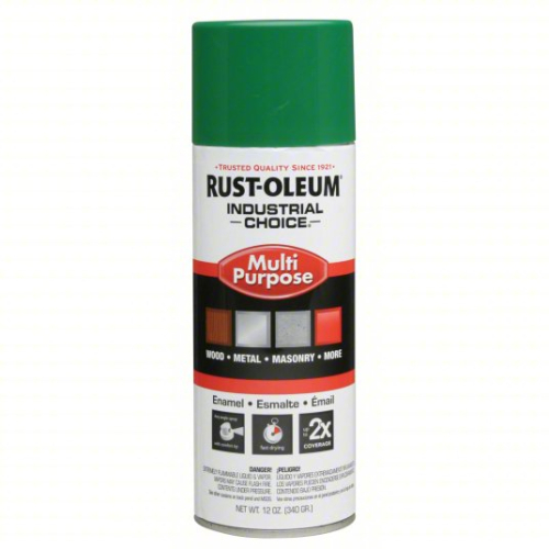(6) GREEN SPRAY PAINT