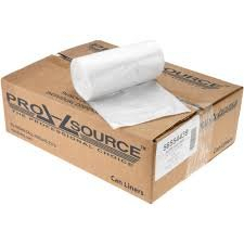 (1) CASE OF (250) HDPE CAN LINERS