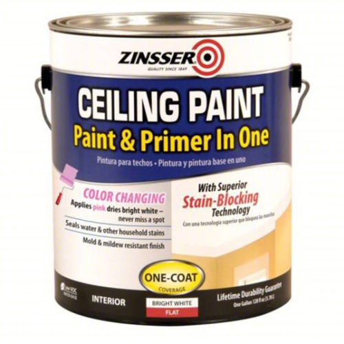(1) CEILING PAINT BRIGHT WHITE