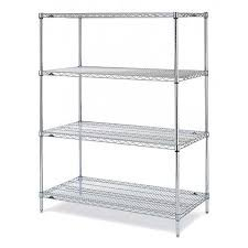 (1) WIRE SHELVING UNIT