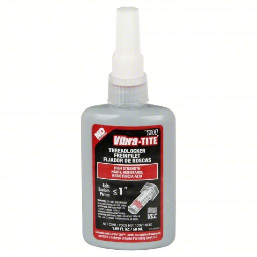 (3) HIGH STRENGTH THREADLOCKER